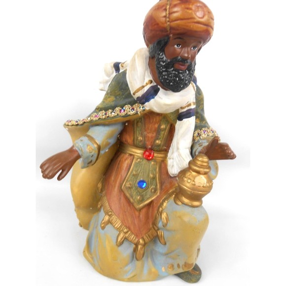 Living Home Large Kneeling Wise Man Nativity Replacement Figure Members Mark - Picture 2 of 5